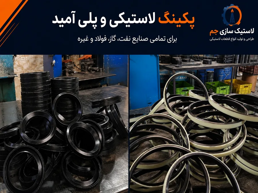 اورینگ لاستیکی برای انواع صنایع